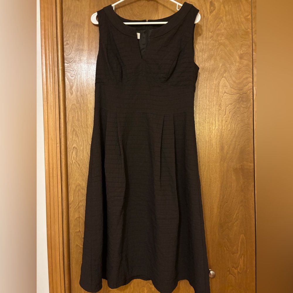 Talbots Dark Brown Dress